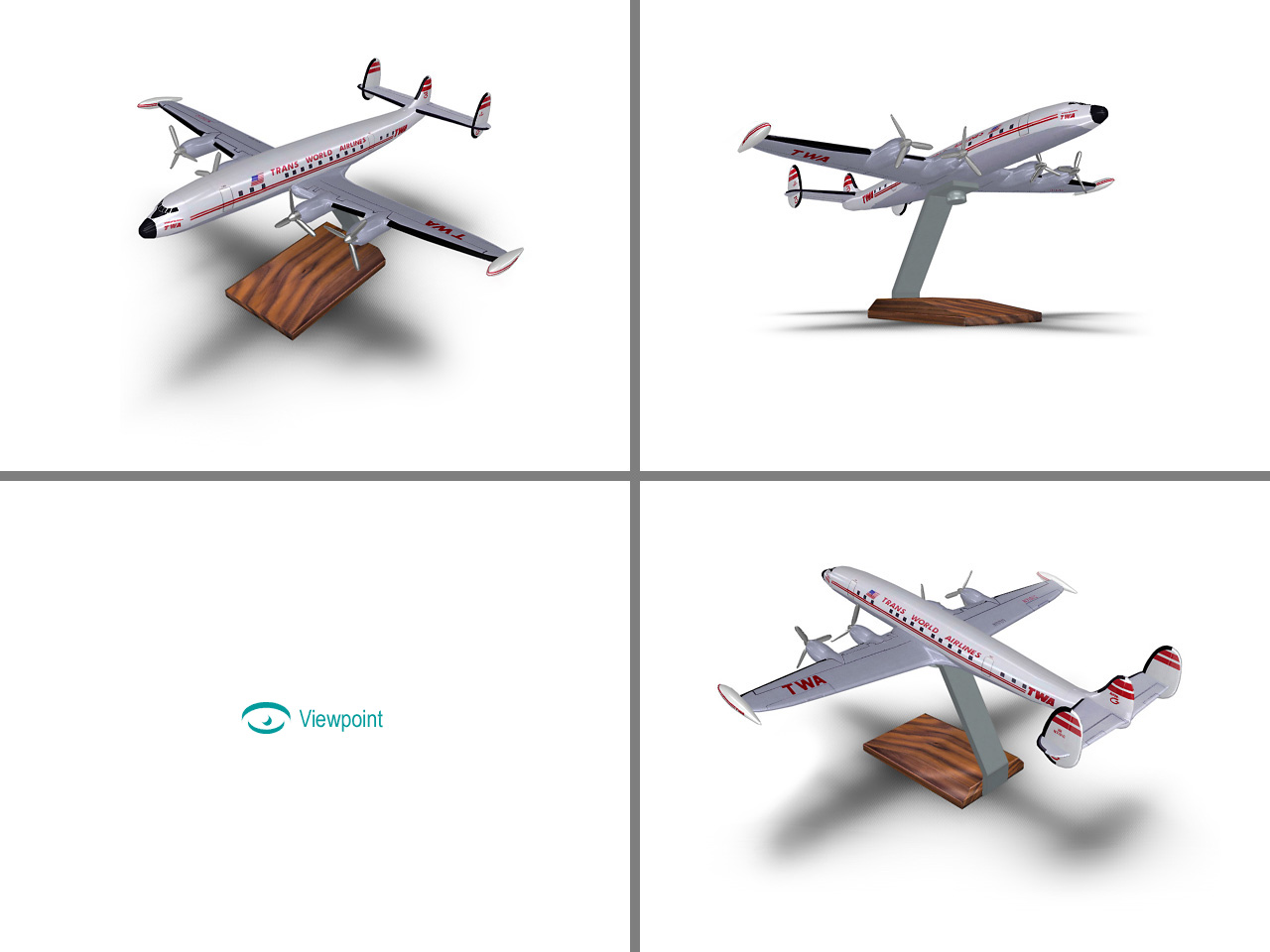 3D Models for Display in Viewpoint Media Player