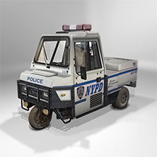 New York City Police Vehice